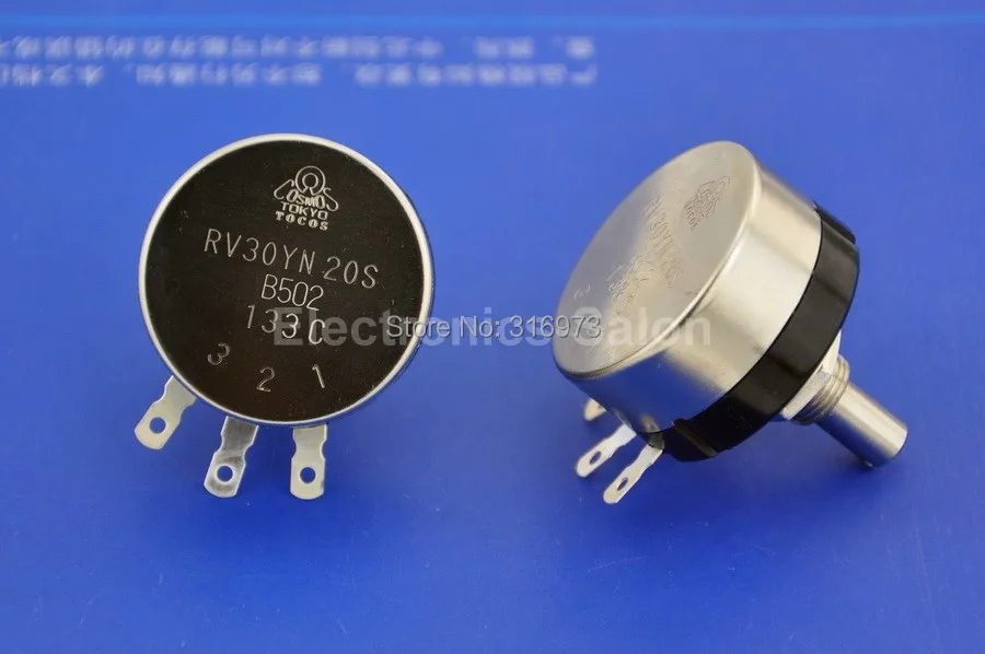 Роторный потенциометр промышленной панели управления RV30YN 20S B103 COSMOS TOCOS 10K OHM.|rotary