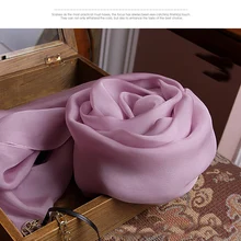 Ханчжоу фиолетовый декоративные головные уборы шарф натуральный кулон с шелковыми нитями ювелирные изделия Шарфы виноград зима обертывание shemagh