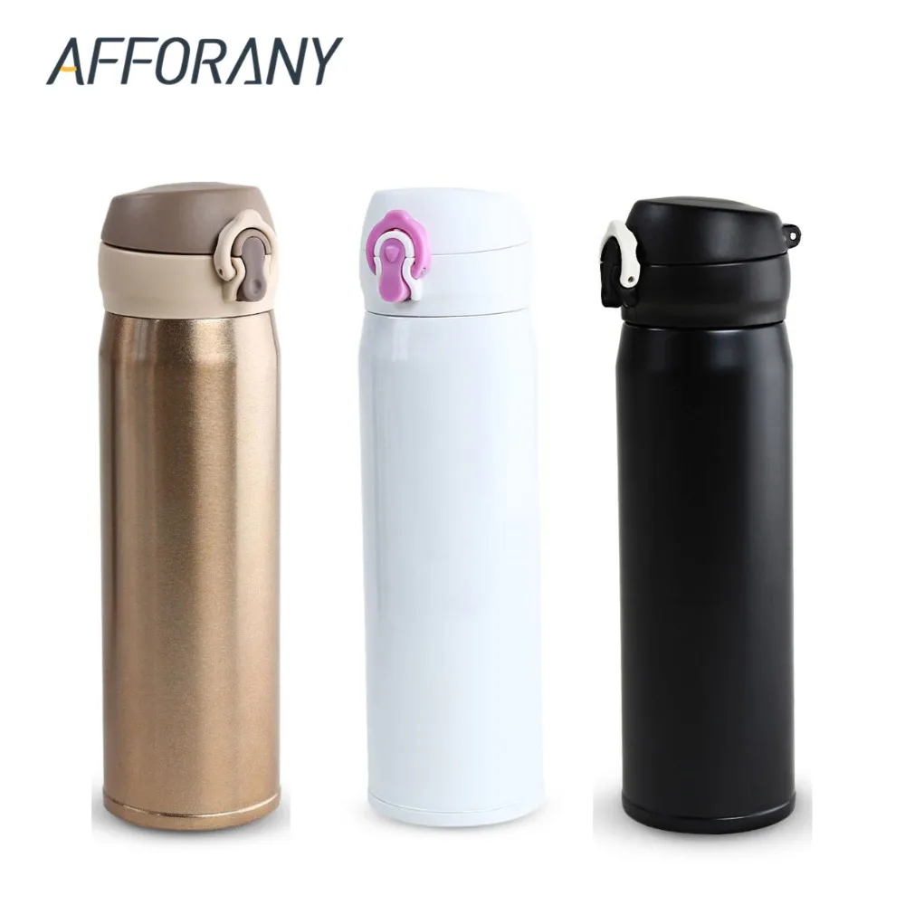

500ml Stainless Steel Thermocup Thermos Bottle Water Bottle Kitchen Vacuum Flasks Insulated Cup Thermos Coffee Mug Travel Mug