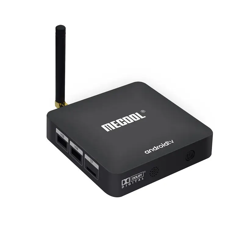 

Mecool Km8 Android 9.0 Tv Box Amlogic S905X-B Quad Core 2G Ddriii 16G Rom 2.4G/5G Wifi Bluetooth 4K Atv Smart Set Top Box Voic