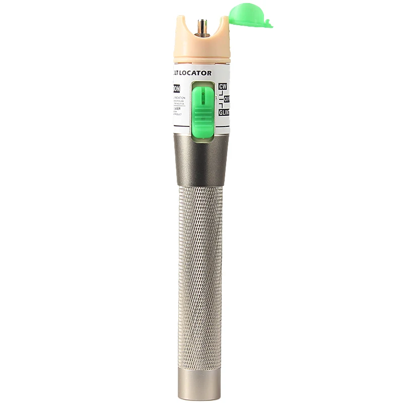 

Golden Free shipping 10-20km Red light source fiber test pen 20MW visual fault locator compliant st fc sc Connector