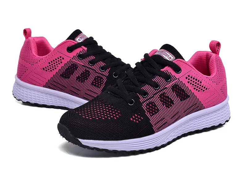 2018 - Women- casual- shoes- fashion- breathable- Walking -mesh- lace- up- flat -shoes -sneakers- women - tenis- feminino- Fast -delivery (13)
