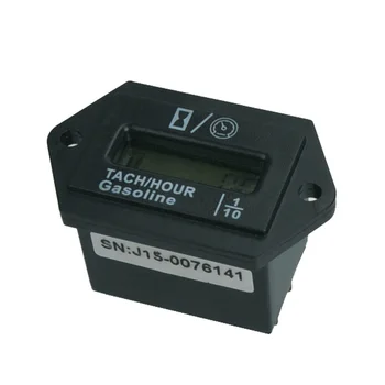 

Runleader Snap in digital inductive Industrial gasoline tach tachometer Hour Meter FOR marine ATV Boat tractor generator