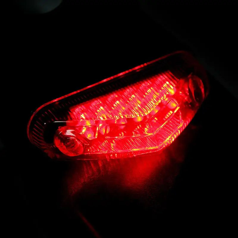 Motorcycle 12LED Stop Light Rear Fender Brake Tail Light For HONDA 250