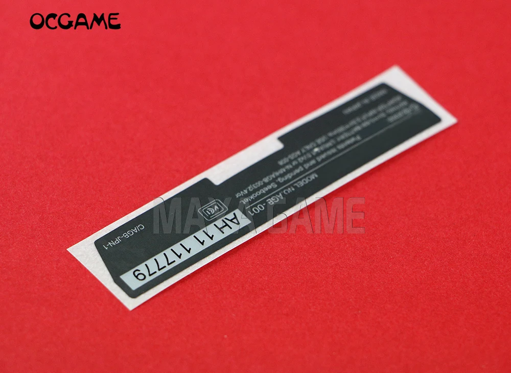 OCGAME для игровой приставки Game boy Label Sticker консоли GameBoy GBA Back Tag 2 шт./лот|stickers for|stickers