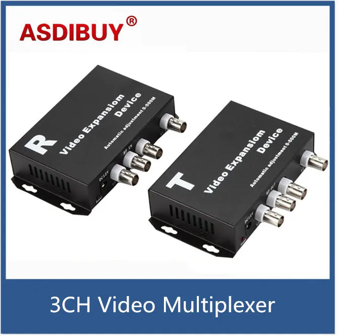 Buy 3CH Video Multiplexer camera Repeater One Coaxial