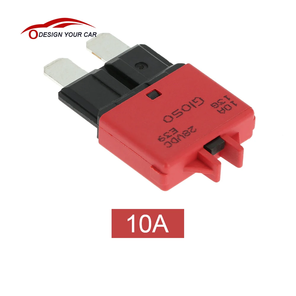 paquete de 20 10 Amp hoja fusibles para Coche Moto van Nuevo 10A estándar Fusibles