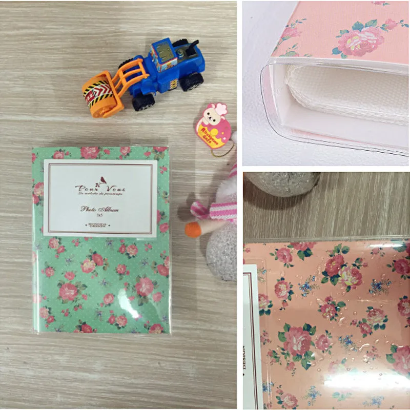 5 дюймов интерстициальной Фотоальбом свадебный фотоальбом Семья Детские памяти Запись Скрапбукинг клейкий Тип любителей подарок на день рождения