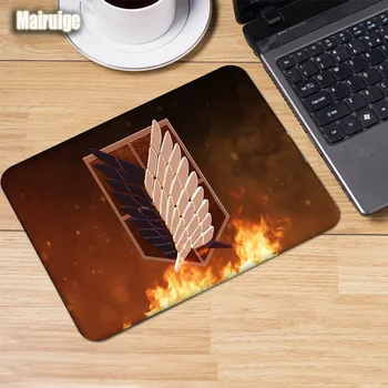 

Mairuige Anime Style Mousepad Wings of Freedom Logo Mice Mats Table Mousepad Game Mouse Pc Gaming Mat Naruto 22x18x2MM Size Pad