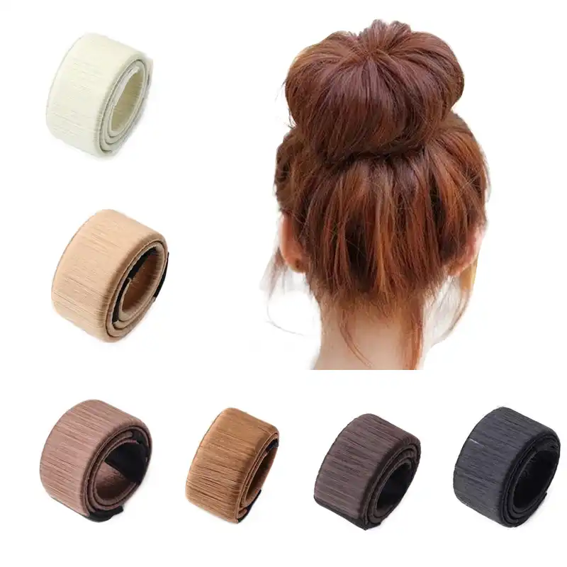M Mism 8 46 Inch 21cm Women Girls French Grace Donut Hair Bun