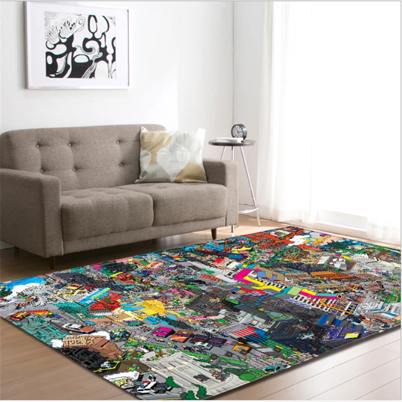 

AOVOLL 2019 European Style Living Room Carpet Bedroom Rugs Dining Room Carpet Rugs And Carpets For Modern Living Room Bedroom
