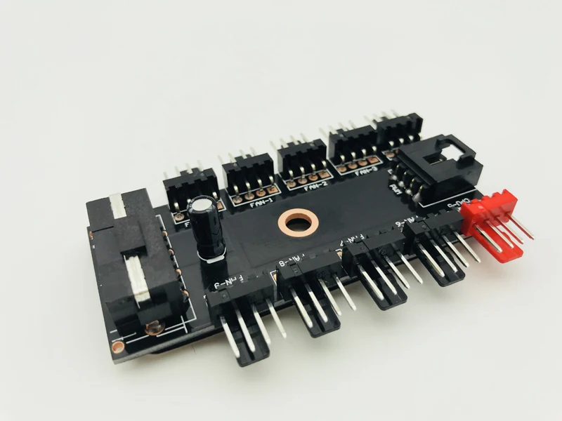 NEW Black PC 1 to 10 4Pin Splitter Molex Cooler CoolingFan Hub Cable PWM 12V 4Pin Power Supply Adapter For BTC Antminer Mining