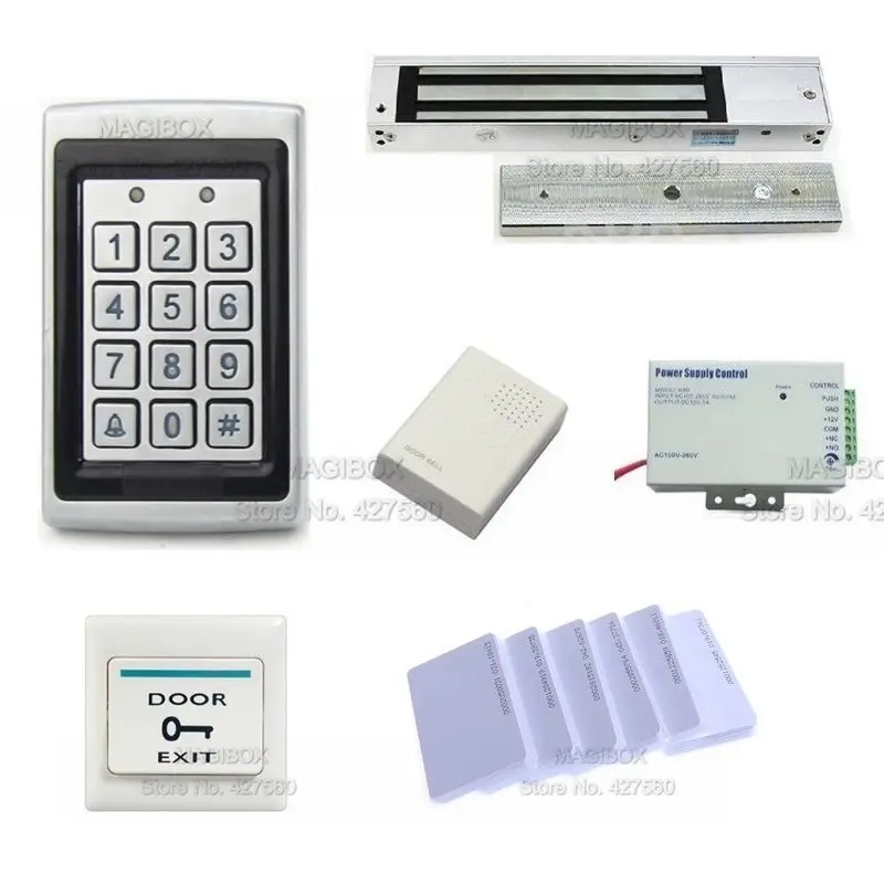 ACSS20 Door Access Control System Kit ID/EM Reader &keypad+ 280Kg