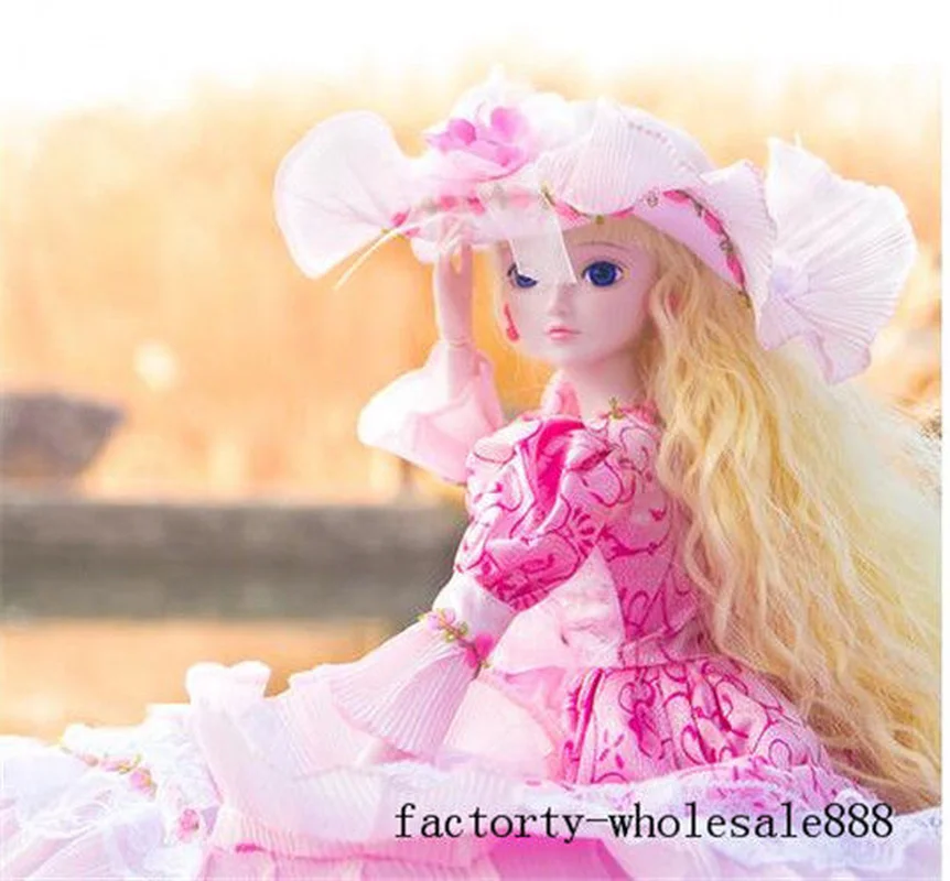 

1/3 Large BJD SD Dolls Joints Moveable Toys Model Princess Make Up Birthday Gift American Girl Doll Girl Toys for Kids