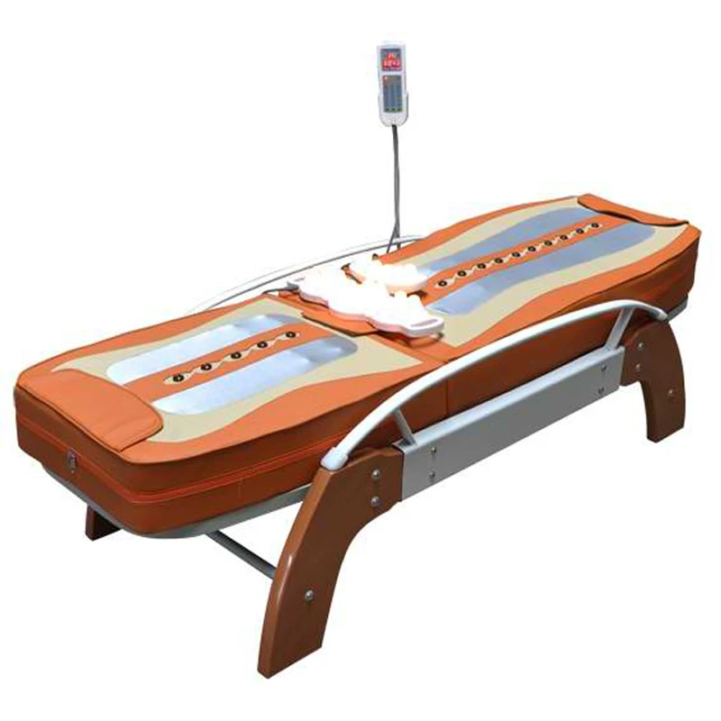 Migun Hot Heated Portable Korea Cheap Nuga Best Warm LCD Automatic Electric  Rolling Thermal Jade Stone Massage Bed