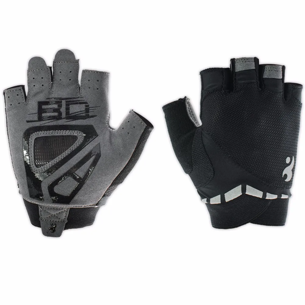 Boodun Gym Gloves Men Women Body Building Half Finger Fitness Gloves An-slip Weight Lifting Sports Training Fingerless Gloves