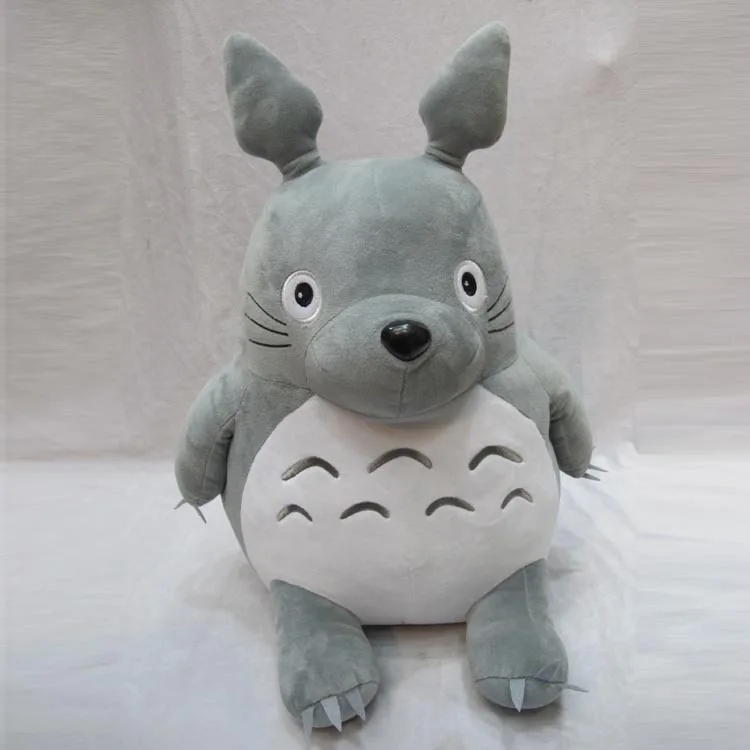 

45cm Kawaii Miyazaki Hayao Totoro sitting position big size Plush Stuffed Toys Birthday Gift