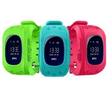 Upgrade Q50 Oled-bildschirm Smart Kinder Kid Armbanduhr GSM GPRS GPS Locator Tracker Anti-verlorene Smartwatch Für iOS Android