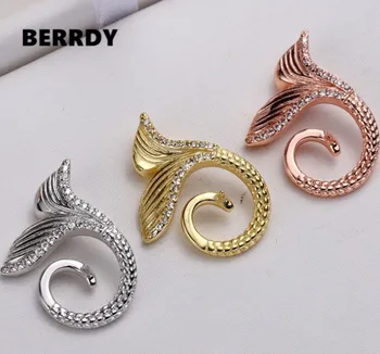 

HOT Mermaid Tail Popular European Style Pearl Pendant Mountings, Pendant Findings, Pendant Settings Jewelry Parts Fittings