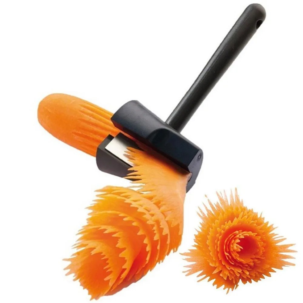 

1Pcs Vegetable Cutter Plastic Spiral Slicers Peeler Fruits Device Kitchen Gadget Accessories Cooking Tool Kitchen Fruit Tool