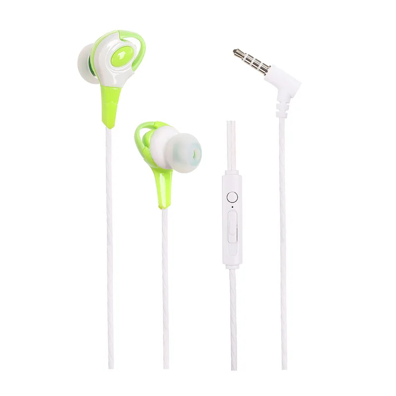 

2018 new Sport with Mic 3.5mm In-Ear Wired Earphone Earbuds Stereo Universal for Xiaomi iPhone PC