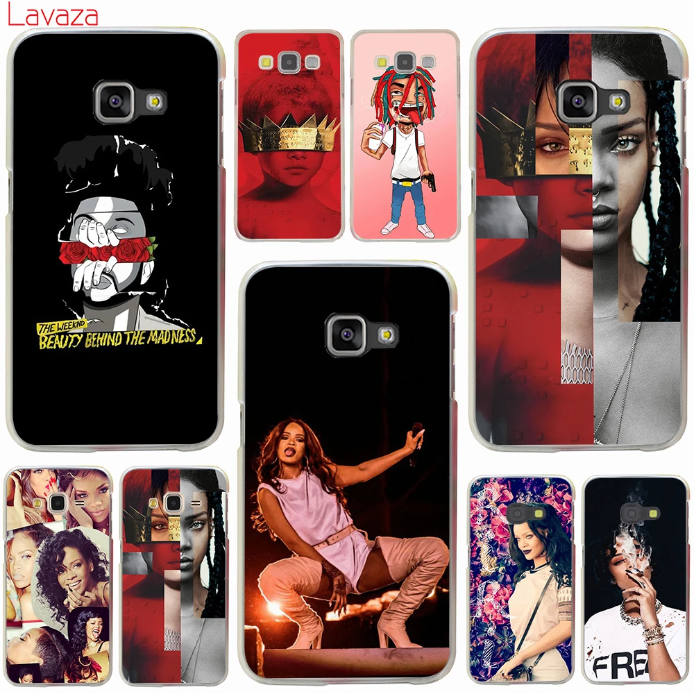 

Lavaza Rihanna Hard Phone Case Shell for Samsung Galaxy A3 A5 2017 A9 A8 A6 Plus 2018 Note 8 9 Cover