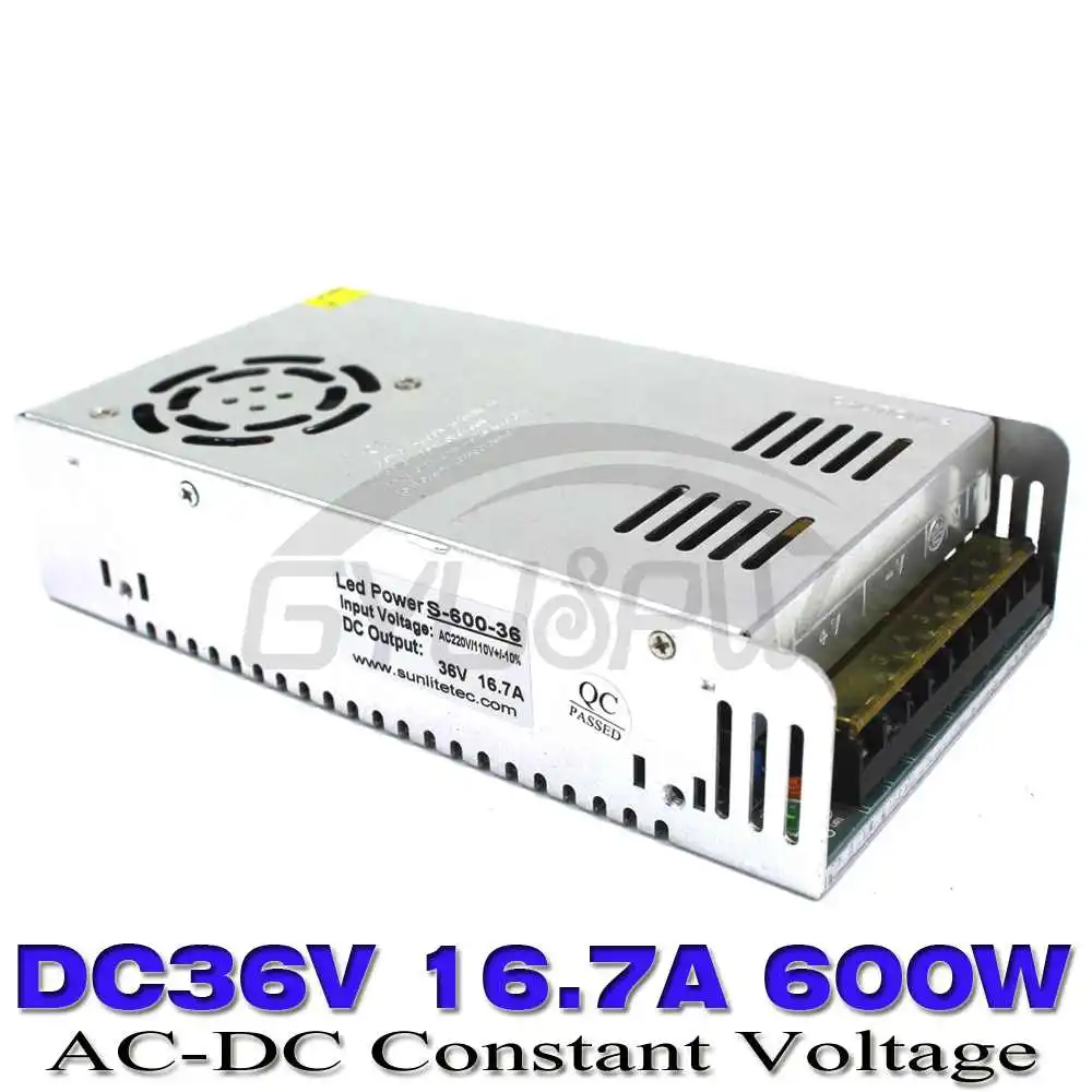 36V600W