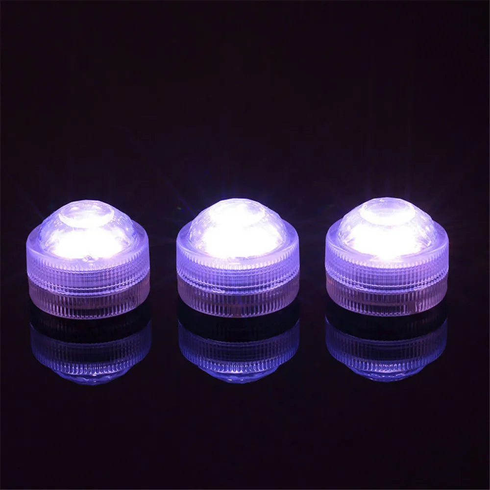 

20 pcs/Lot Waterproof Led Candle Wireless Control illuminate Flower Vase Decoration Multiple Color Changing Submersible Light