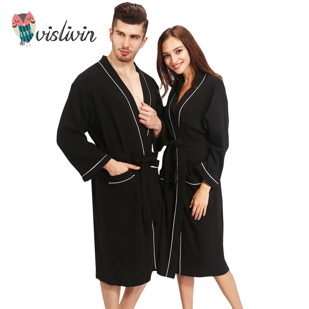 Buy Vislivin 100 Cotton Couples Bathrobes Women's