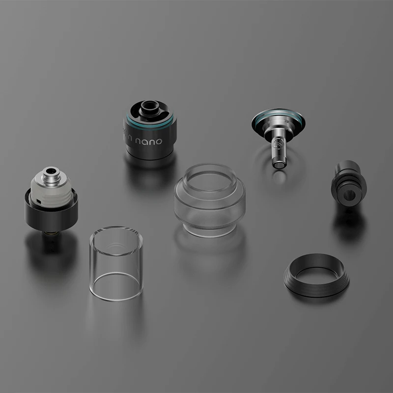 Augvape Мерлин Nano MTL RTA атомайзер 18 мм 2 мл & 3 5 регулируемый поток воздуха снизу