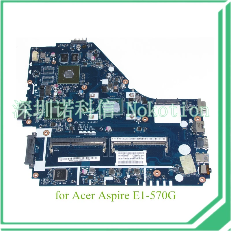 NOKOTION Z5WE1 материнская плата NB.MES11.001 для acer aspire LA-9535P с графическим процессором GT740M