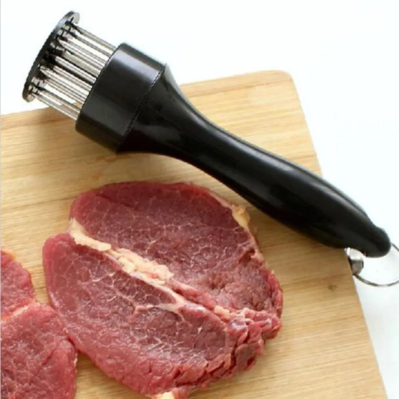 Нержавеющая сталь стейк свинина Чоп сосновые иглы Кухонные гаджеты Технические характеристики 5x5,1x19,4 см практичный нежный мясо молоток для мяса с иглами
