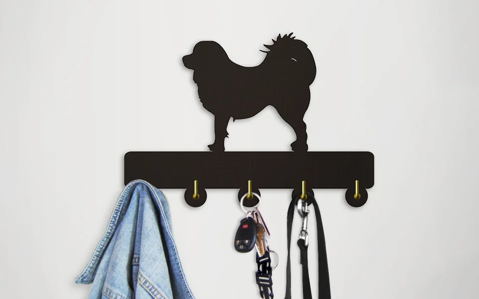 1 шт., тибетский мастиф, настенная вешалка для домашних животных, настенный крючок, крючки для пальто, крючок для полотенец, мопс, сумка, держатель для ключей, крючок для одежды, вешалка для собак, подарок для влюбленных