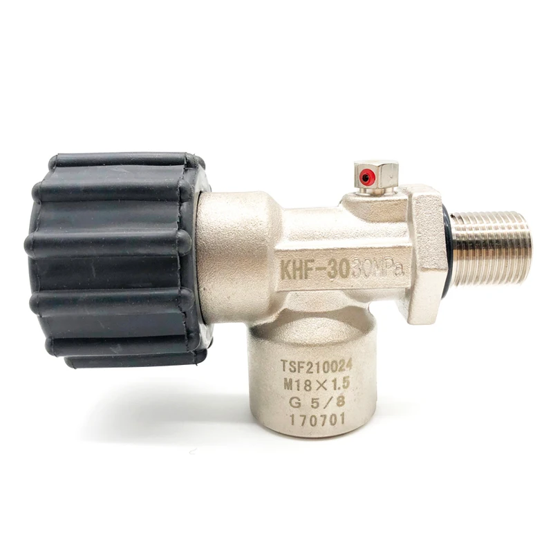 Разливочная станция PCP Airfoce DIN300BAR G5/8 Female M18 Male с воздушным клапаном 30Mpa/4500psi