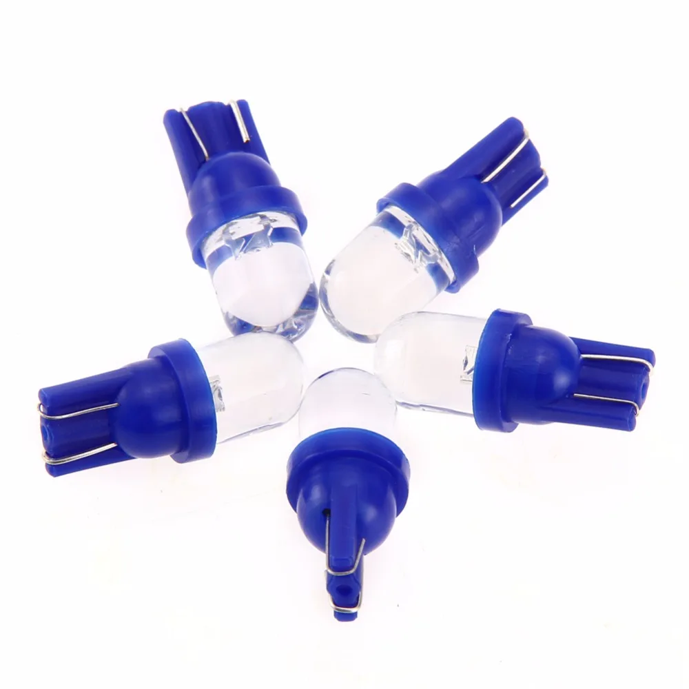 

5Pcs Car-styling Blue LED Light T10 194 W5W Auto Motorcycle Dome Instrument Lamp Bulb Indicating Decorative Light-emitting Diode