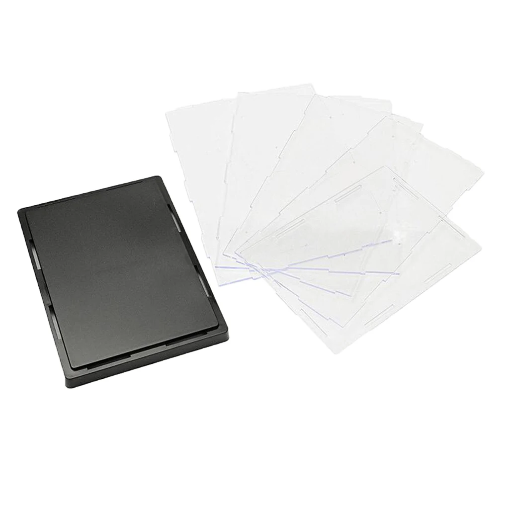 Display Box Toy Case Show Box Acrylic Box Protection Dustproof for Action Figure 15x15x15cm