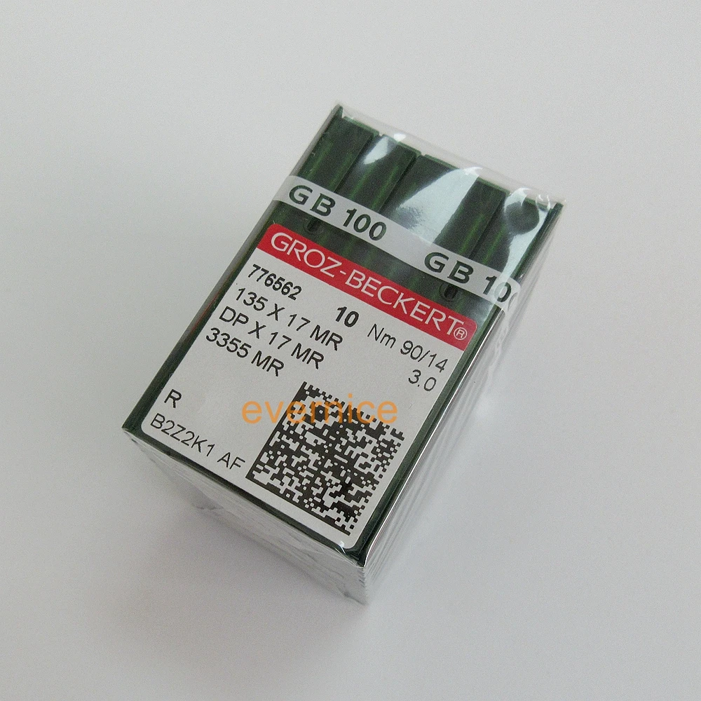 

100 Pcs Groz-Beckert Dpx17Mr 135X17Mr 3.0 Needles For Walking Foot Sewing