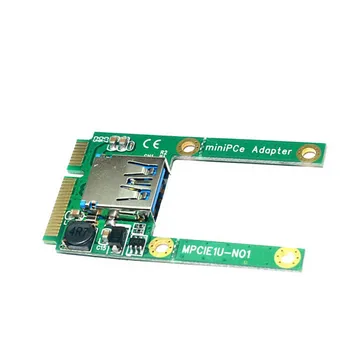 

New Mini PCI-E to USB 3.0 PCI Express Adapter Card Interface Converter Expansion Cards DOM668