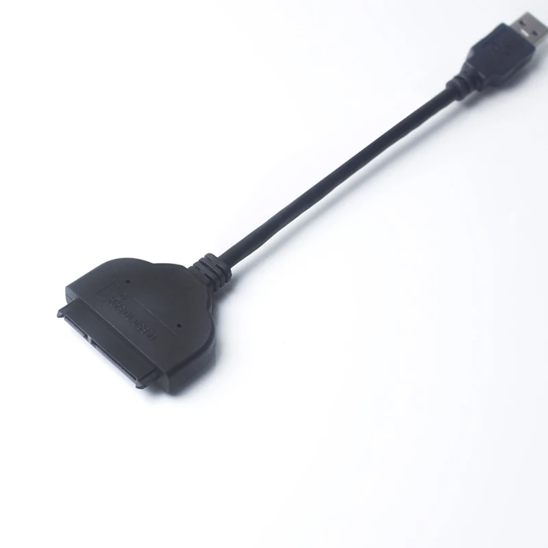 Ult-лучший адаптер SATA USB 3,0 для последовательного ATA 22pin конвертер Кабель внешний жесткий диск для 2," HDD/SSD 20 см