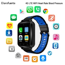 2019 LTE 4G Smart Watch SIM Android Google Market Fitness Heart Rate Blood Pressure Pedometer Cameras GPS WiFi Bluetooth Sports