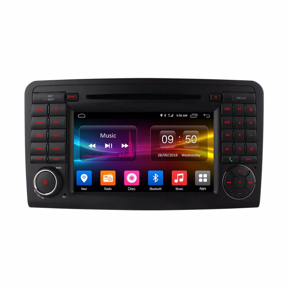 Clearance Ownice 4G SIM LTE 4 Core 1024*600 Android 6.0 Car DVD Player for Mercedes R Class W251 R280 R300 R320 R350 R500 with Radio GPS 1