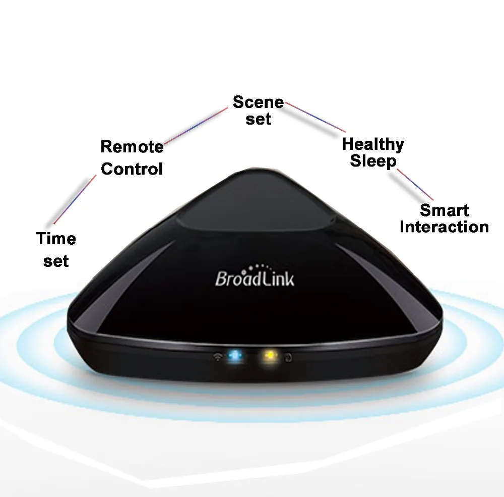 

WiFi + IR + RF Remote Center universal remote control with Via Android IOS Phones