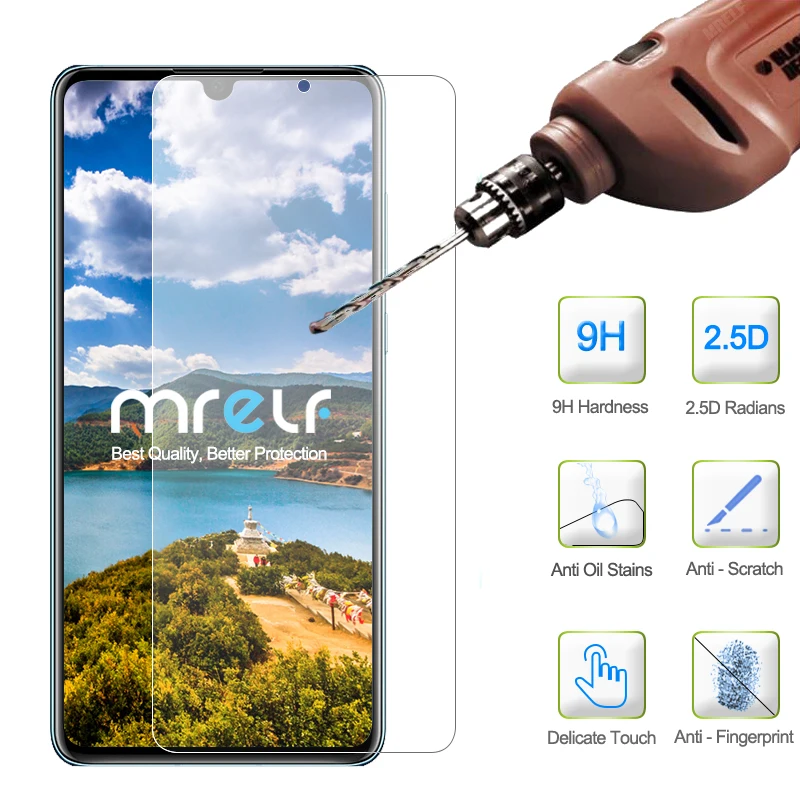 

MRELF Tempered Glass for Huawei P30 Lite Screen Protector for Huawei P30 Lit Phone Protective Glass for Huawei P30 Lite Glass