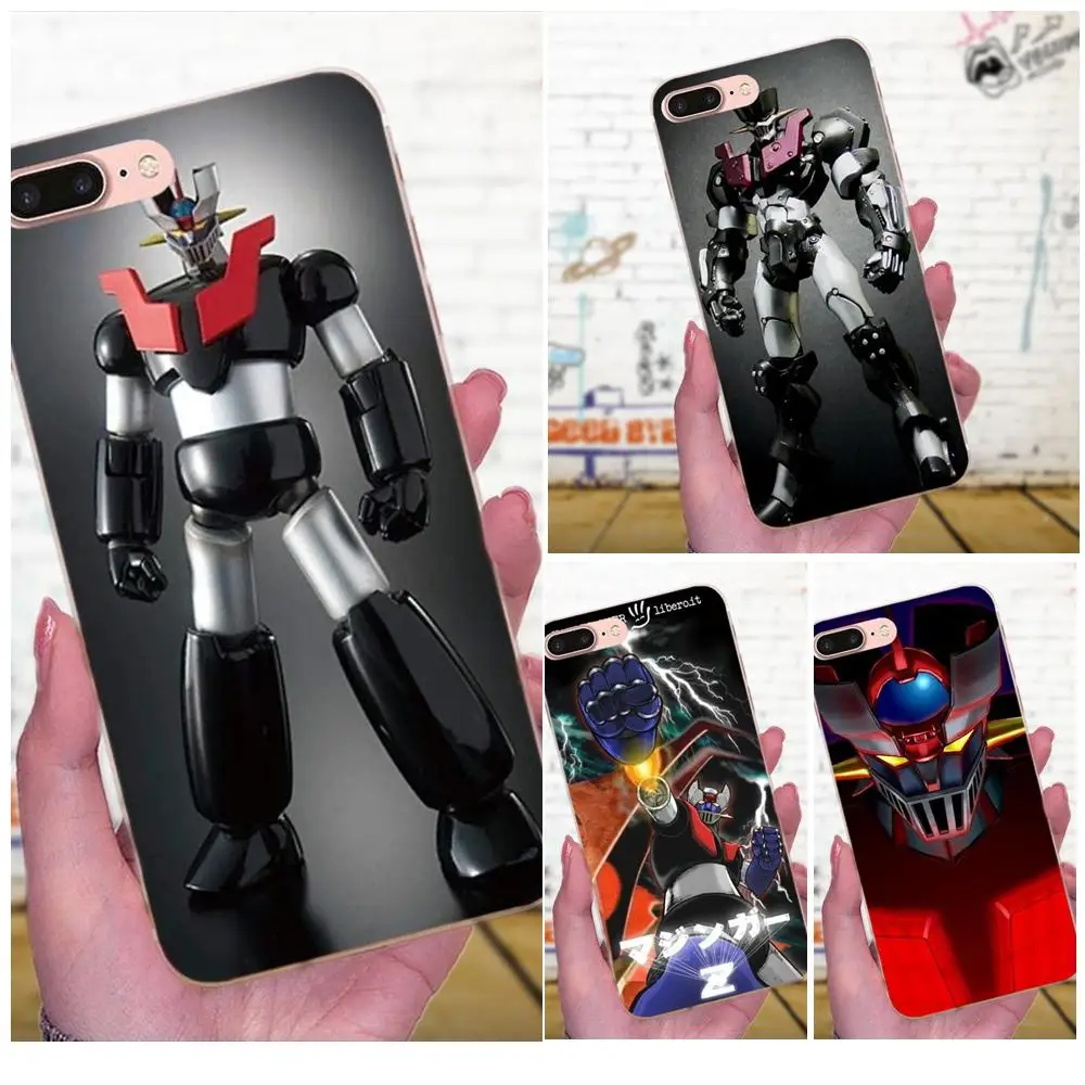 Для HUAWEI Mate 7 8 9 10 20 P8 P9 P10 P20 P30 Lite Plus Pro ТПУ печати Капа Mazinger Z