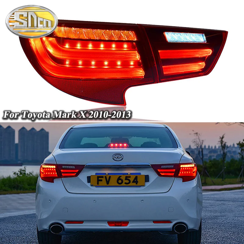 

Car LED Tail Light Taillight For Toyota Mark X Reiz 2010 - 2013 Rear Running Light + Brake Light + Reverse Lamp + Turn Signal