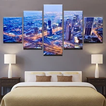 5 Panel Modern Printed Blue Beach Sea Scenes Pictures Wall Art ... 5 Panel Modern Printed Blue Beach Sea Scenes Pictures Wall Art ...