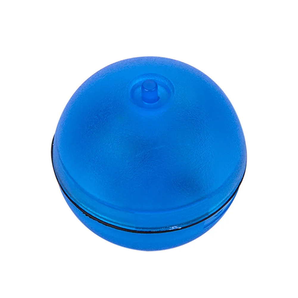 Blue Игрушка для кошек светодиодный светящийся шарик Упражнение взаимодействие самовращающийся шар игрушка для кошек H99F - Цвет: Blue