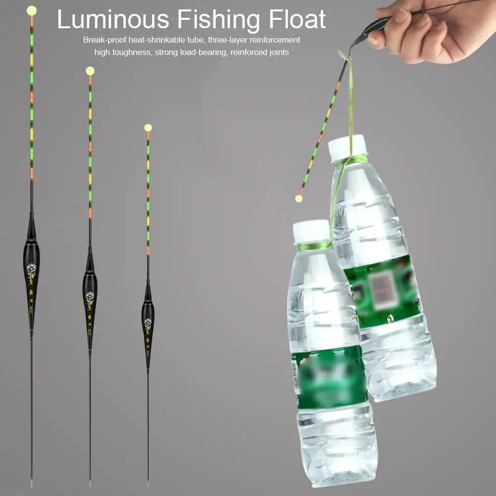Умный Плавающий поплавок для рыбалки, меняющий цвет, Световой поплавок, светодиодный свет, автоматически напоминающий для ночного рыболовного инструмента