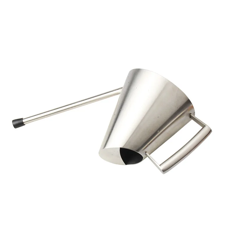 1.5L stainless steel watering flower bottle fine mouth drip flower pot watering cane long mouth succulent plant watering device
