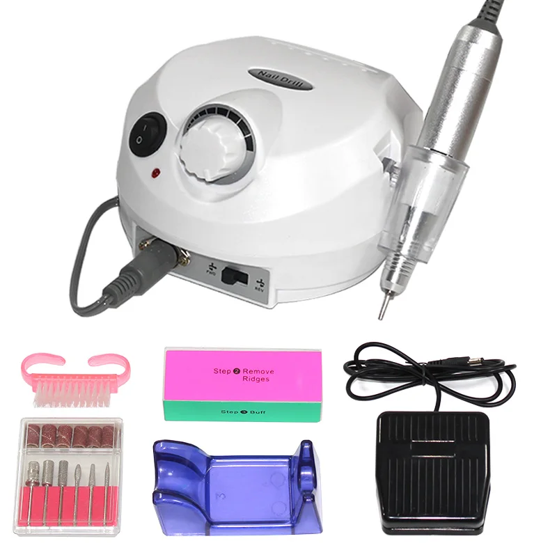 

Electric Drill 30000RPM Electric Nail Drill Bits Set Mill Cutter Machine For Manicure Nail Tips Manicure Electric Nail Pedicure